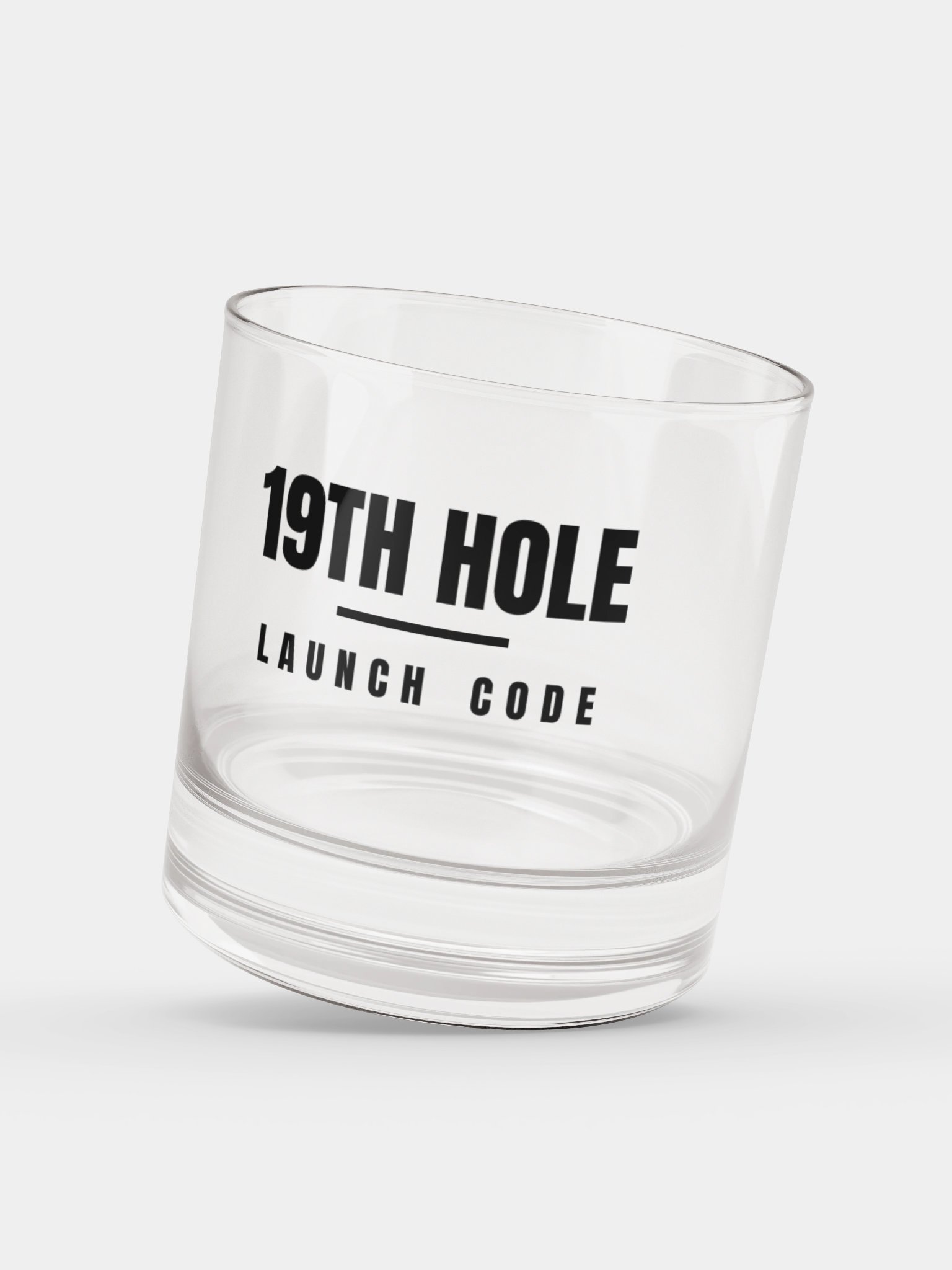 The 19th Hole Rocks Glass product image (3)