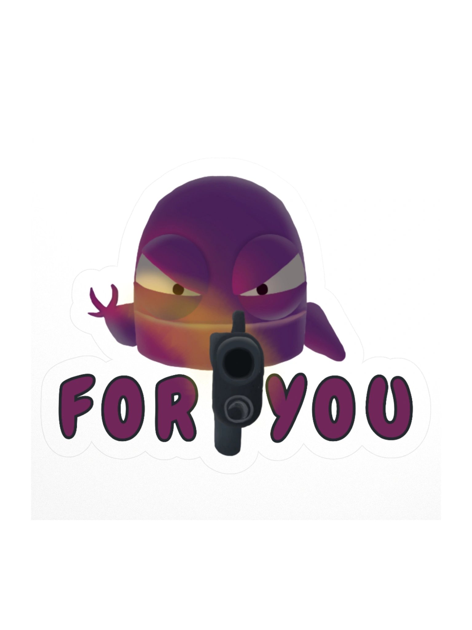 FOR YOU Sticker product image (1)