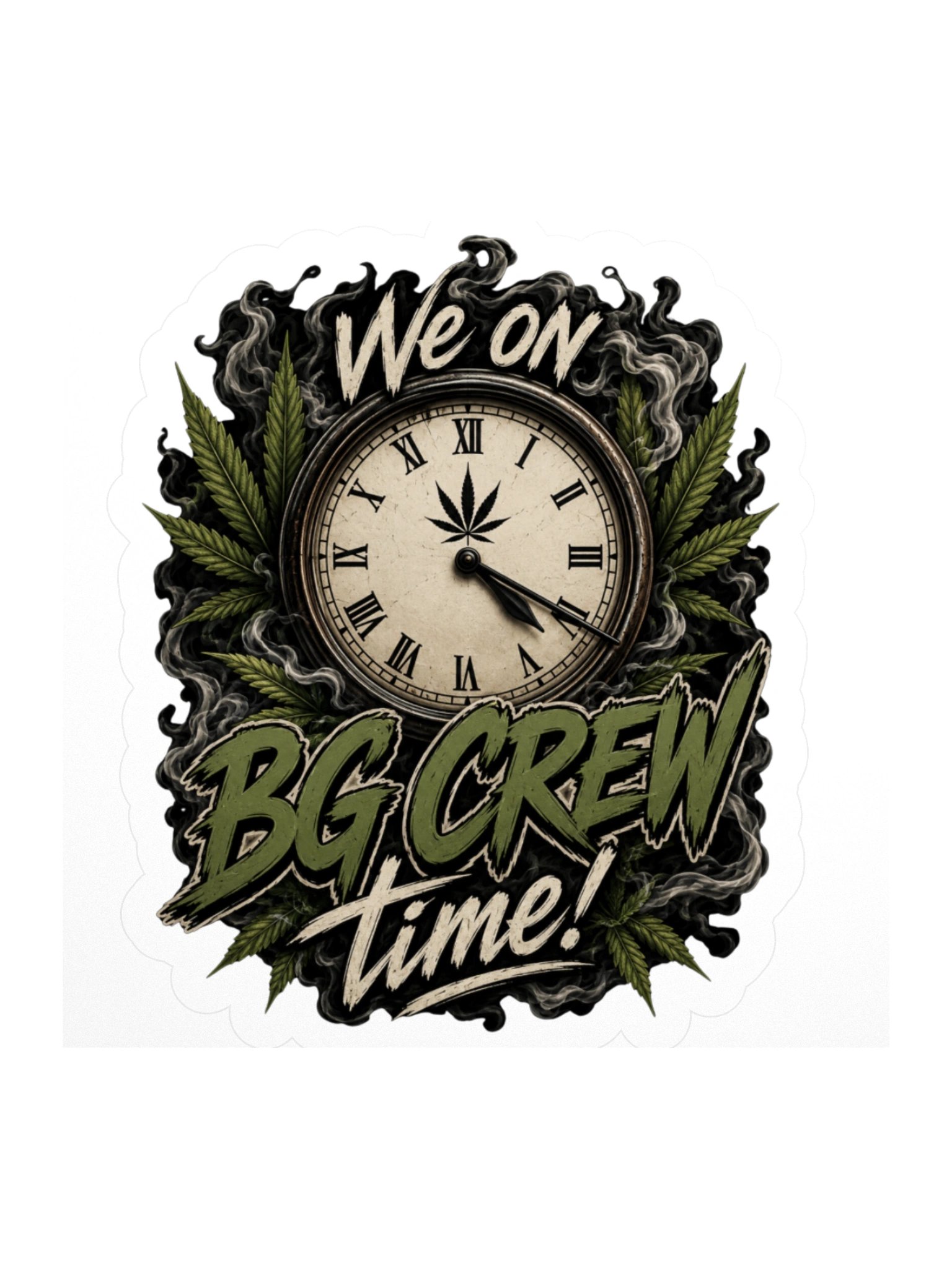 BG CREW Tme Sticker! product image (1)