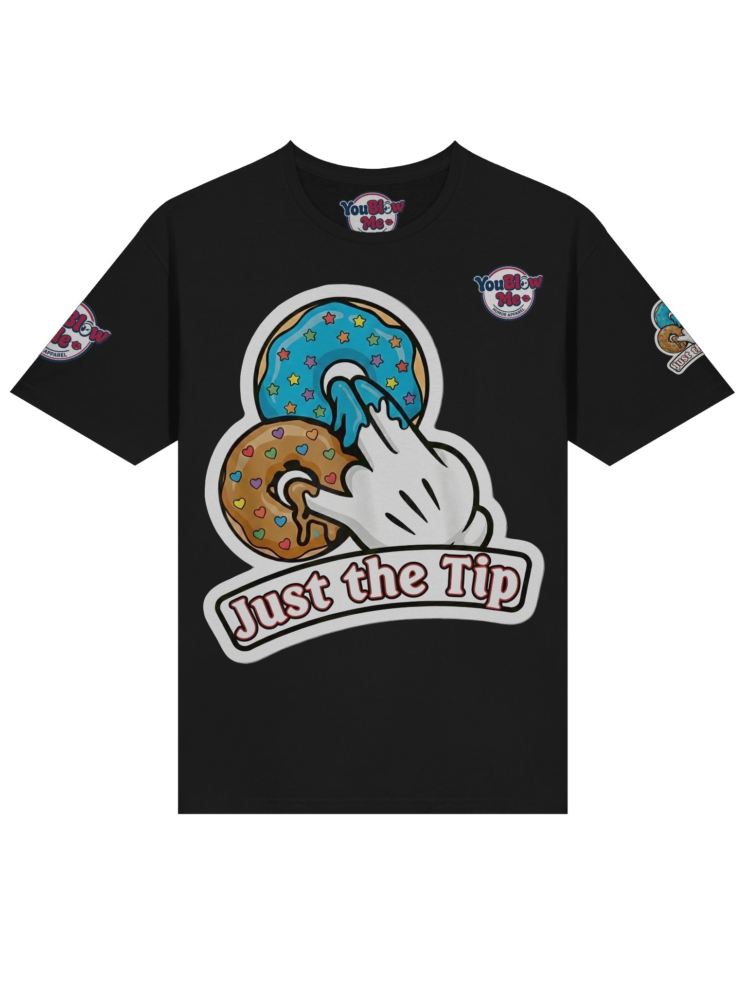 Just The Tip - Custom T-Shirt - Double Sided - 8 Colors product image (3)