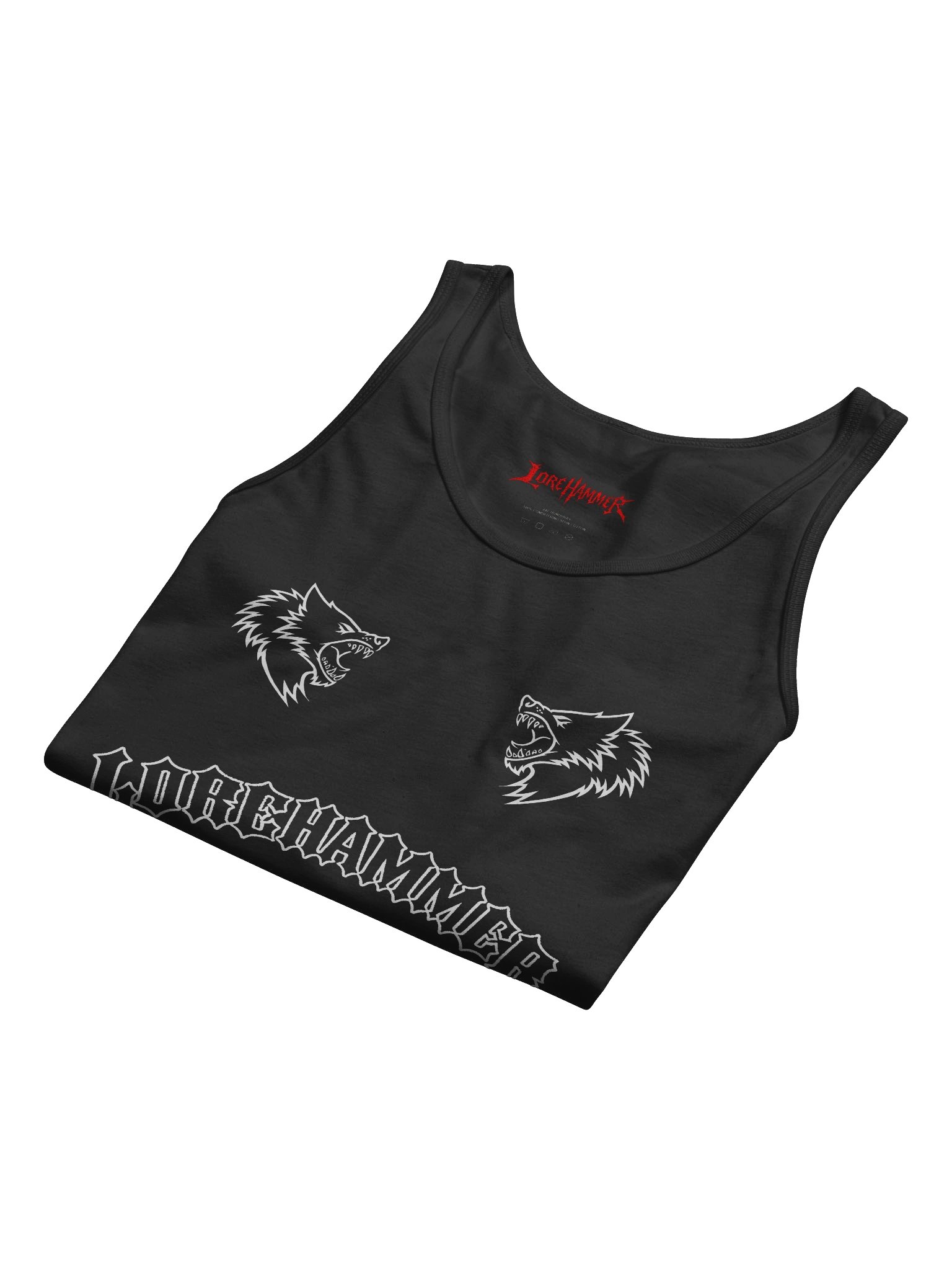 TWO WOLVES DELUXE MENS GYM TANK product image (4)