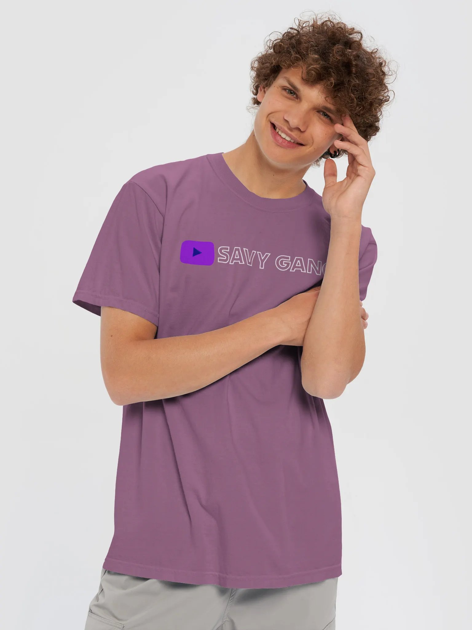 SAVYGANG Tee PurpleYT product image (28)