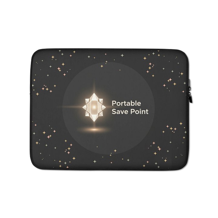 Portable Save Point | Protective Laptop Sleeve product image (1)