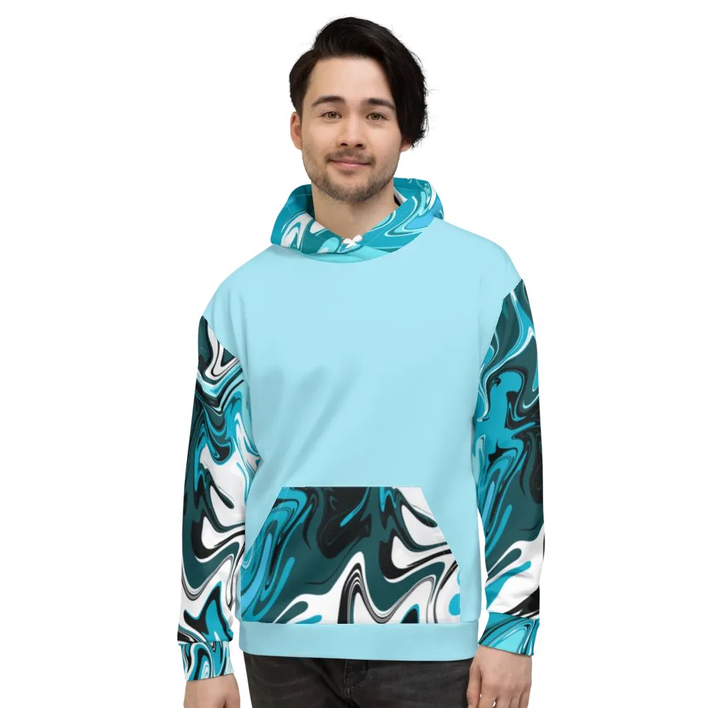 Blue Swirl Hoodie product image (5)