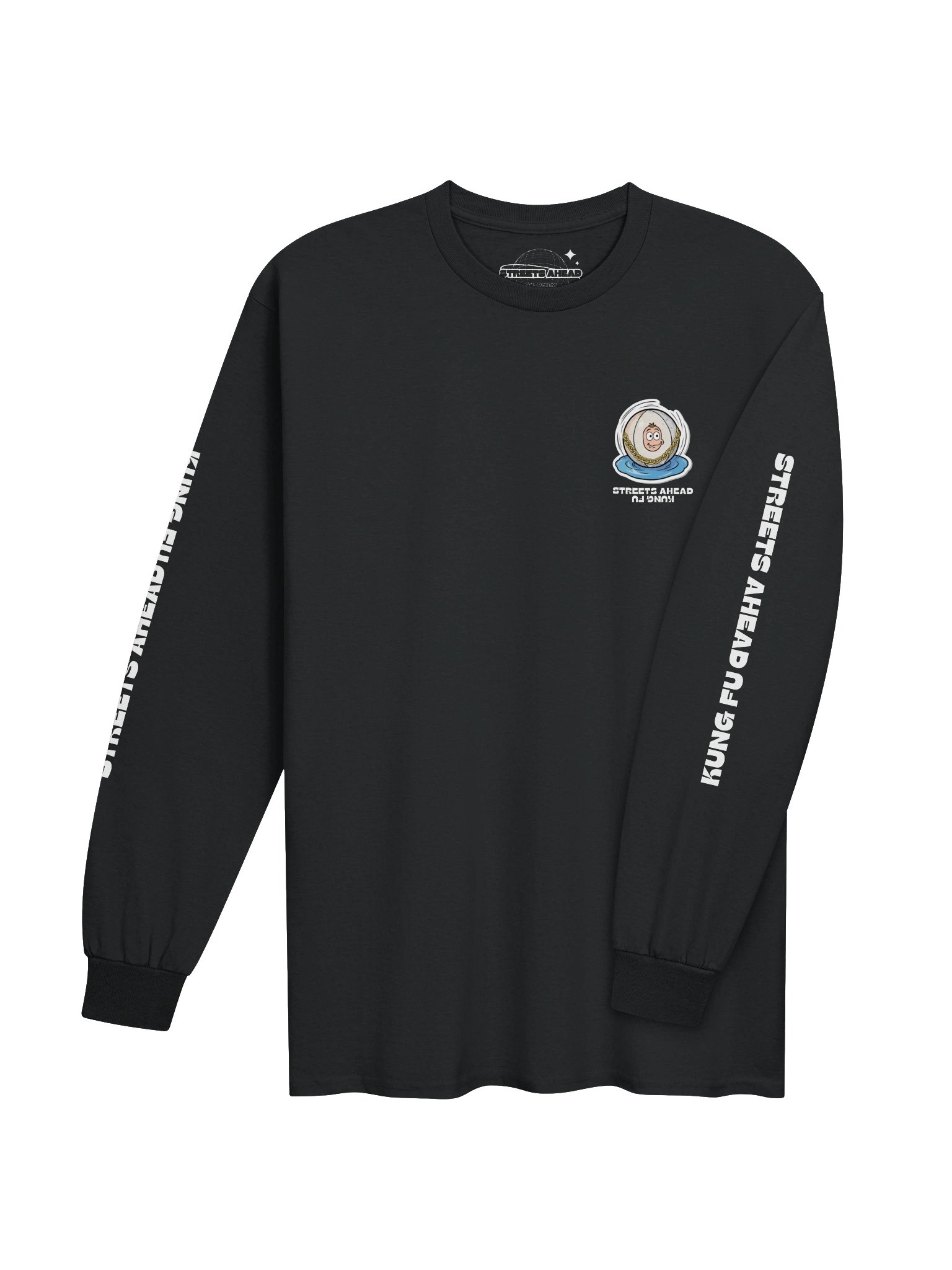The Buoyant Baller - Long Sleeve Shirt - Black product image (4)