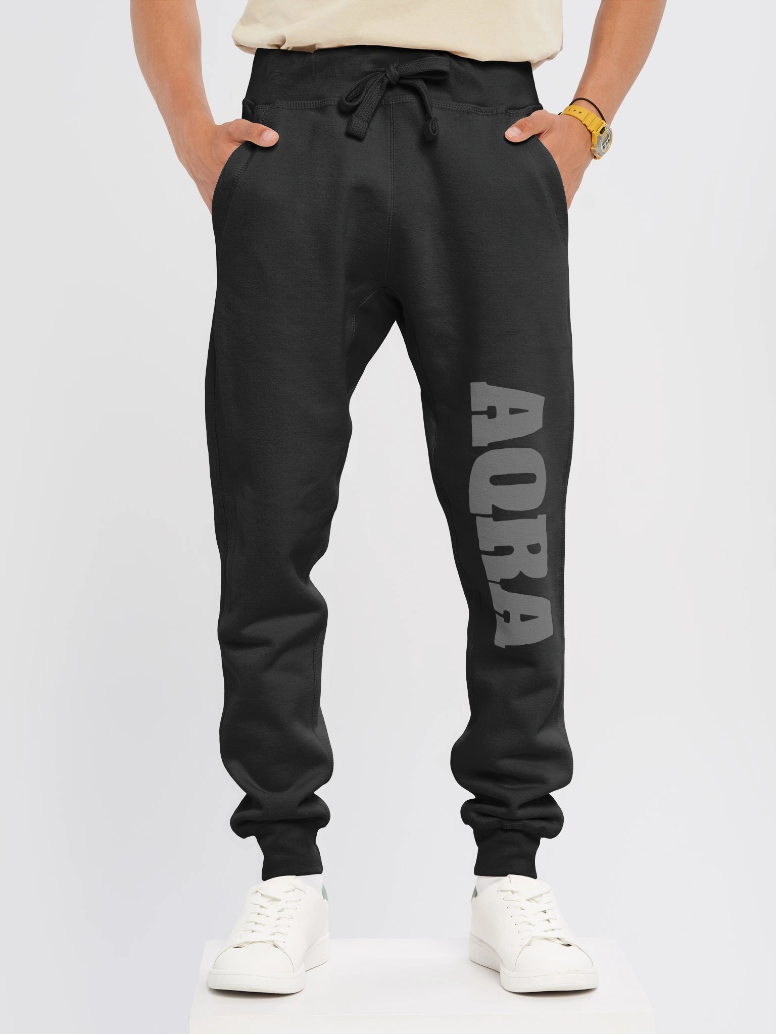Ape Vertical Graphic Fleece Joggers product image (1)