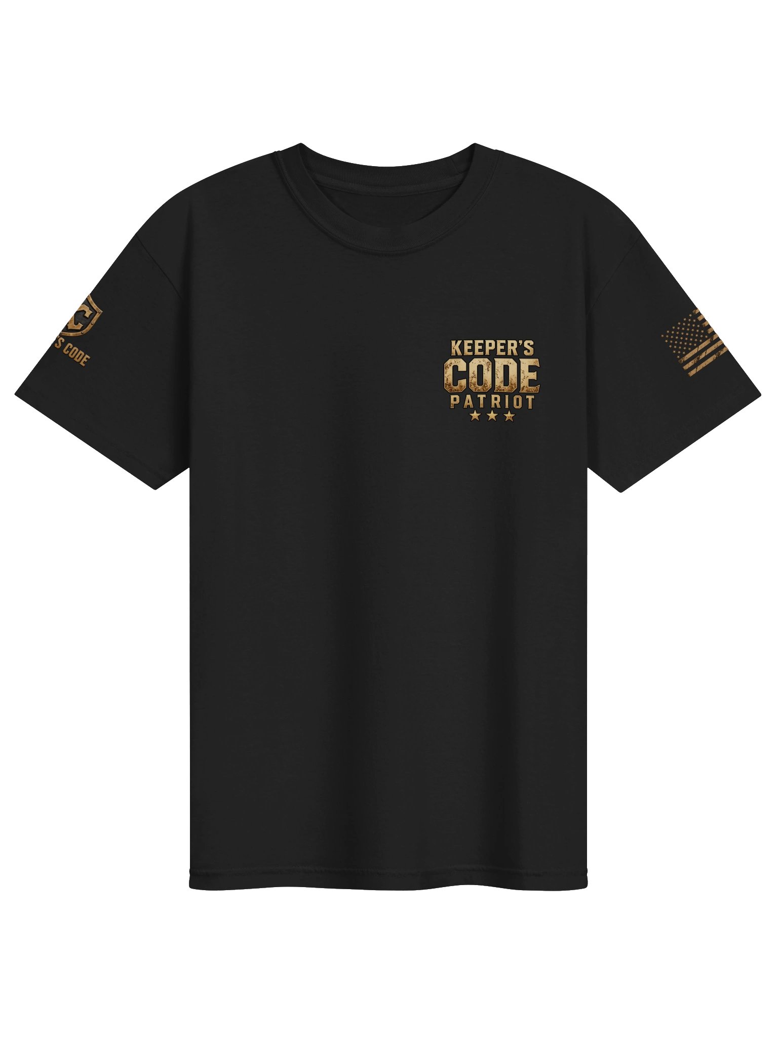 Keeper’s Code™ Men's Live by a Standard Eagle Patriotic T-Shirt product image (3)