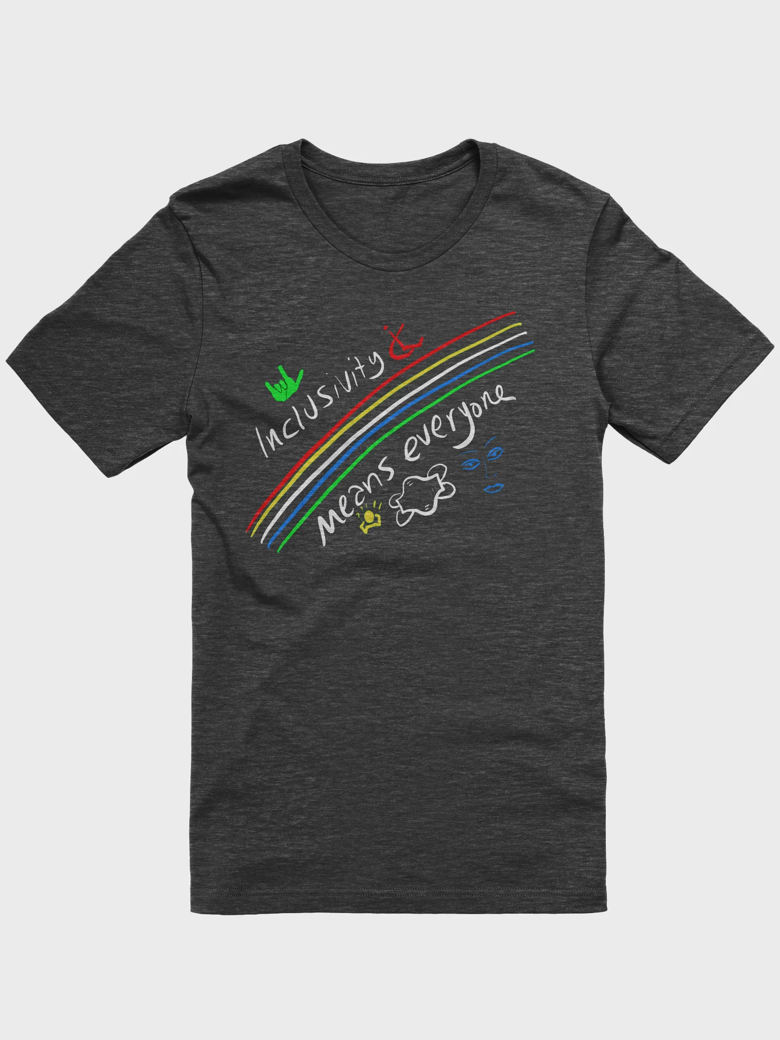 Inclusivity Means Everyone tee product image (3)