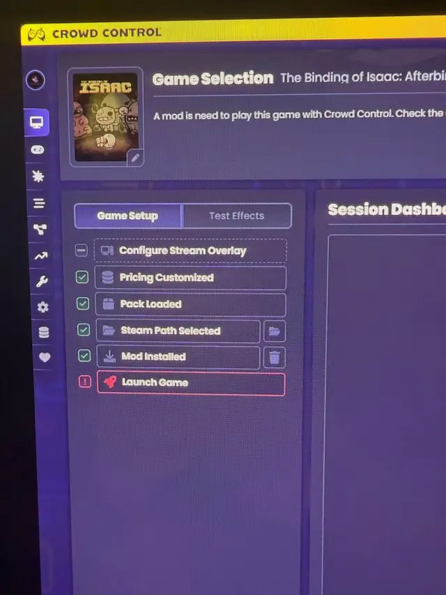 Why not make a game I’m terrible at even harder to play with @Crowd Control  Will be trying it out live on the below all at once so it could get crazy.  TikTok  Twitch YouTube  Kick 