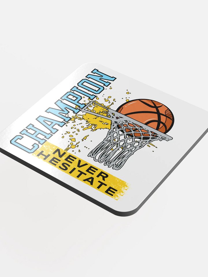Champion Never Hesitate Basketball Coaster Set product image (1)