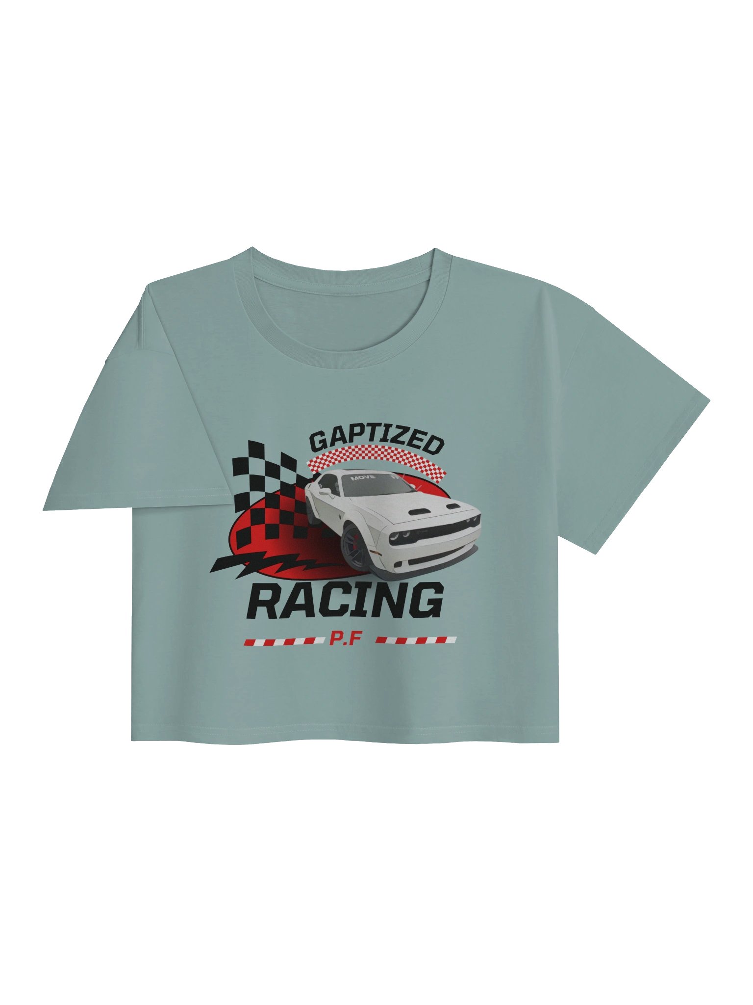 Gaptized Racing™ Women’s Crop Top Tee product image (3)
