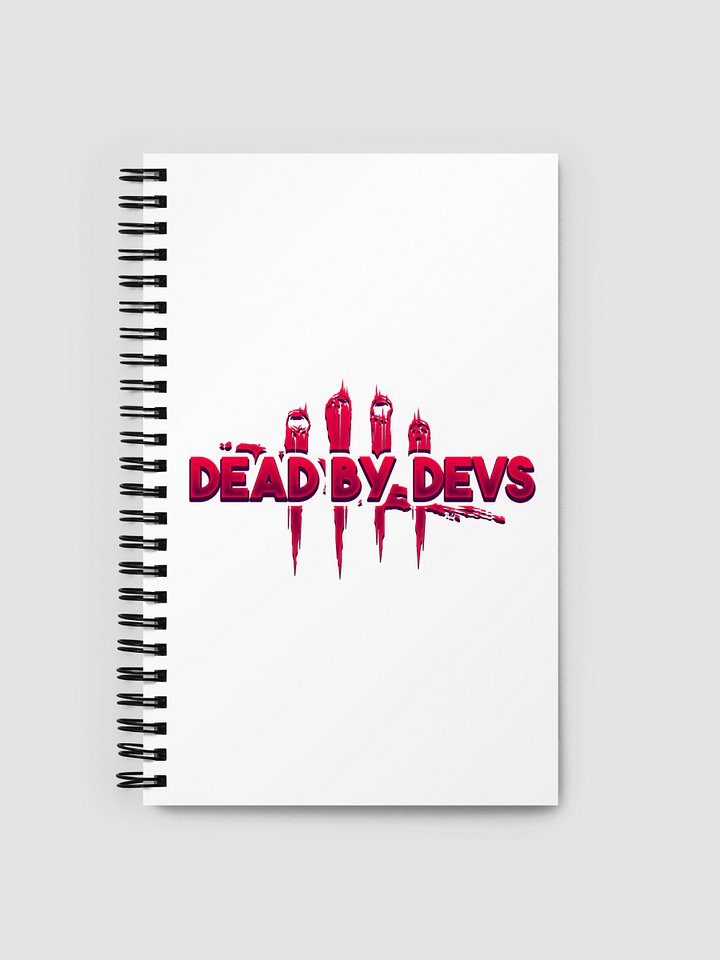 DEAD BY DEVS | Spiral Notebook Print product image (1)