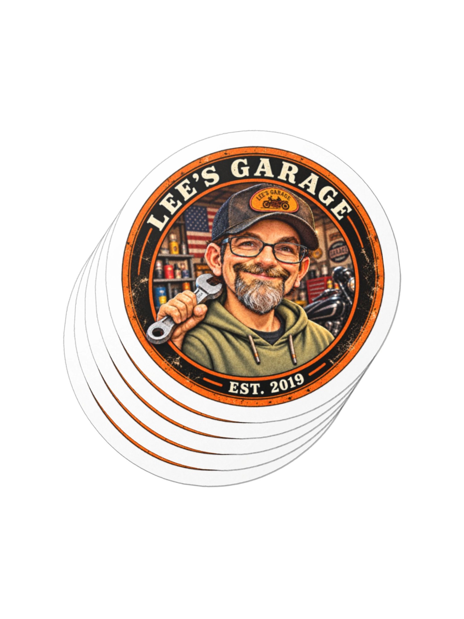 Lee's Garage Classic Logo Decal product image (4)