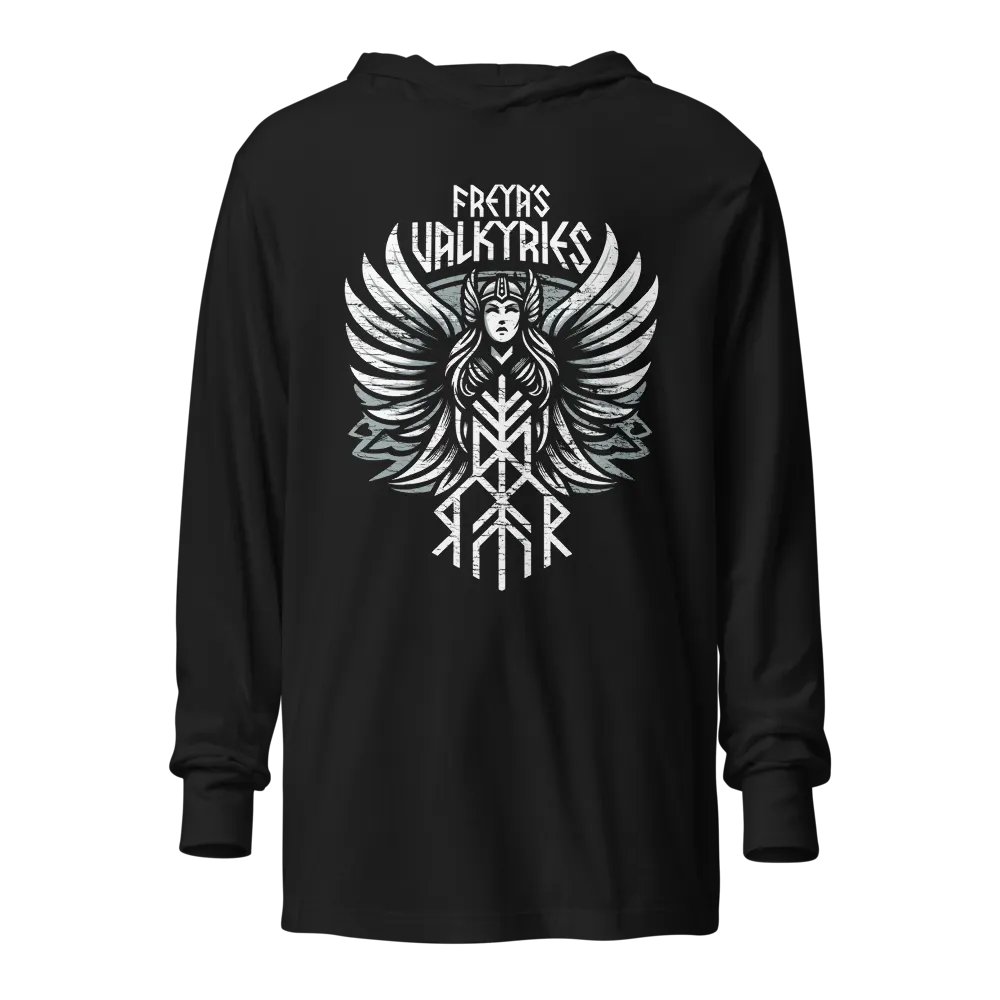 Freya's Valkyries Hooded Long Sleeve Tee product image (1)