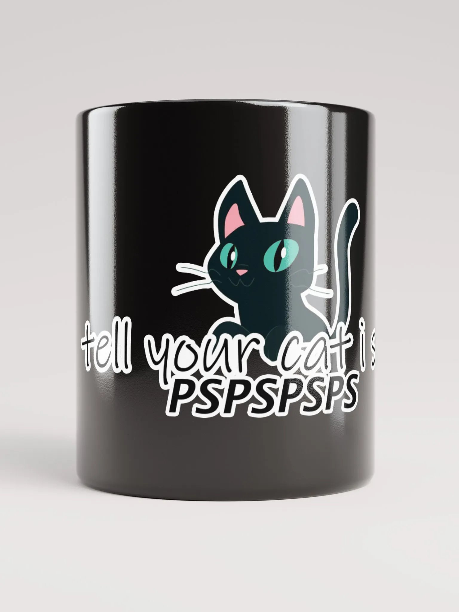 Tell Your Cat Mug product image (1)