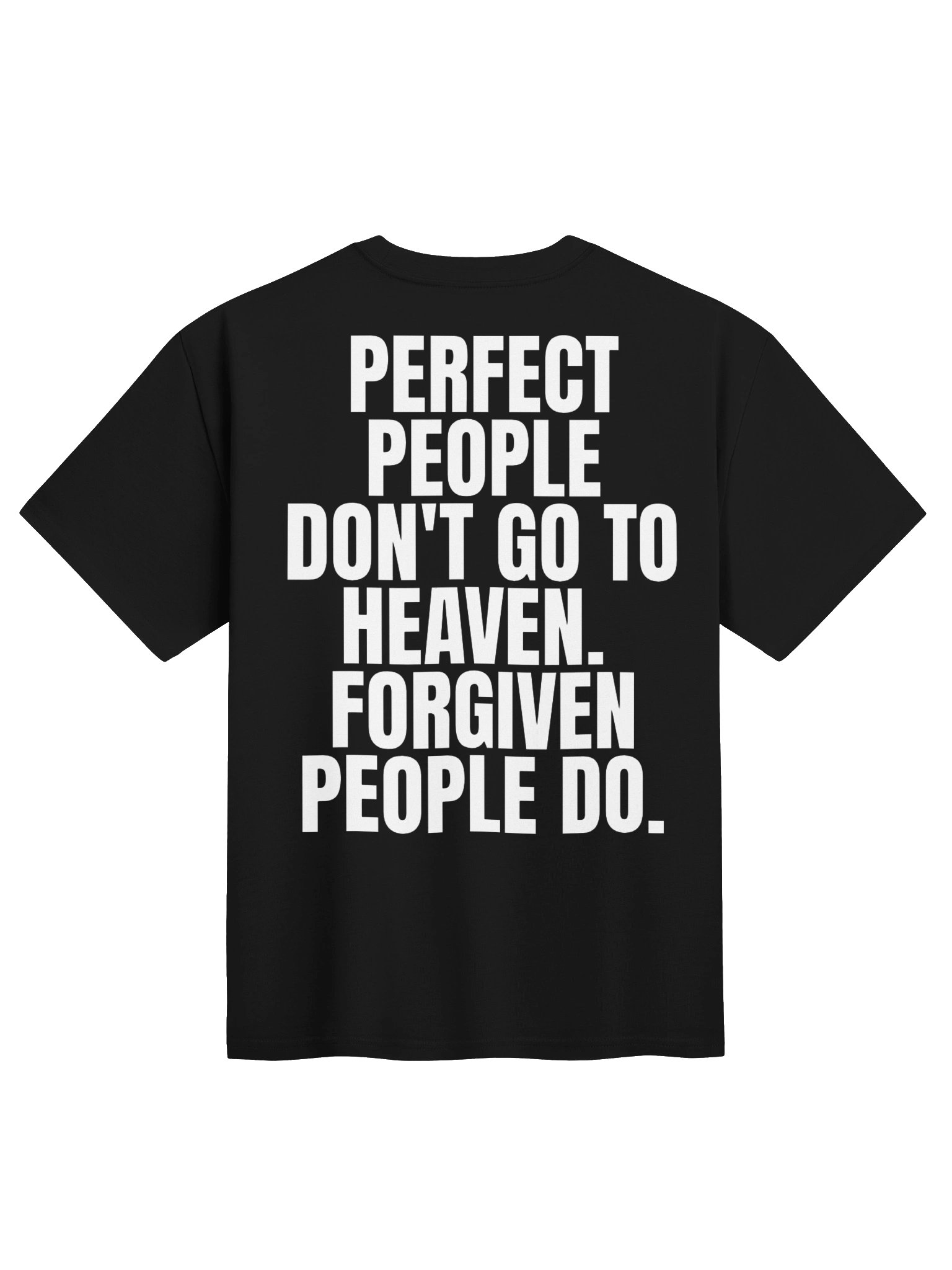 forgiven tee - black product image (2)