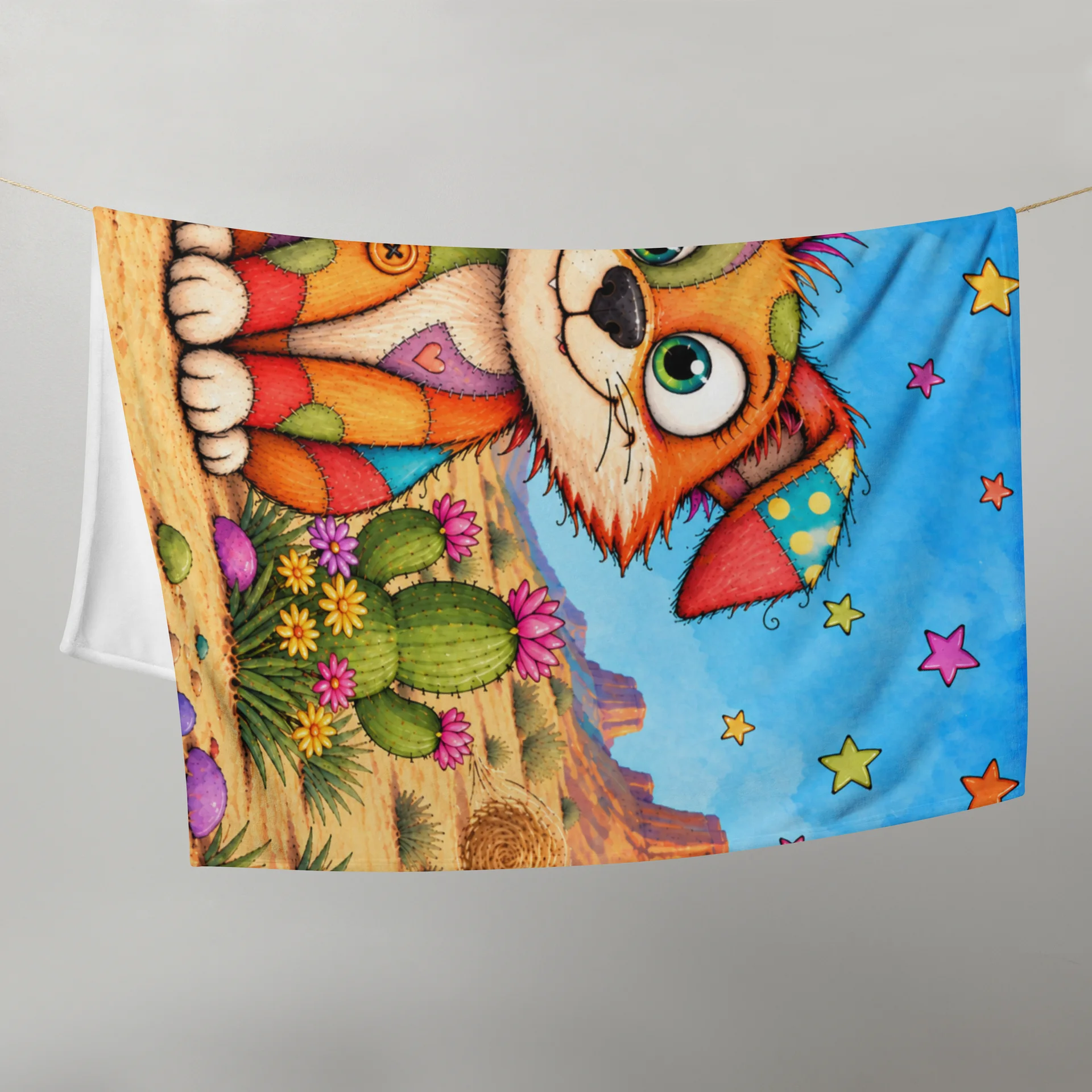 Plaid Faune- Pico le Renard product image (6)