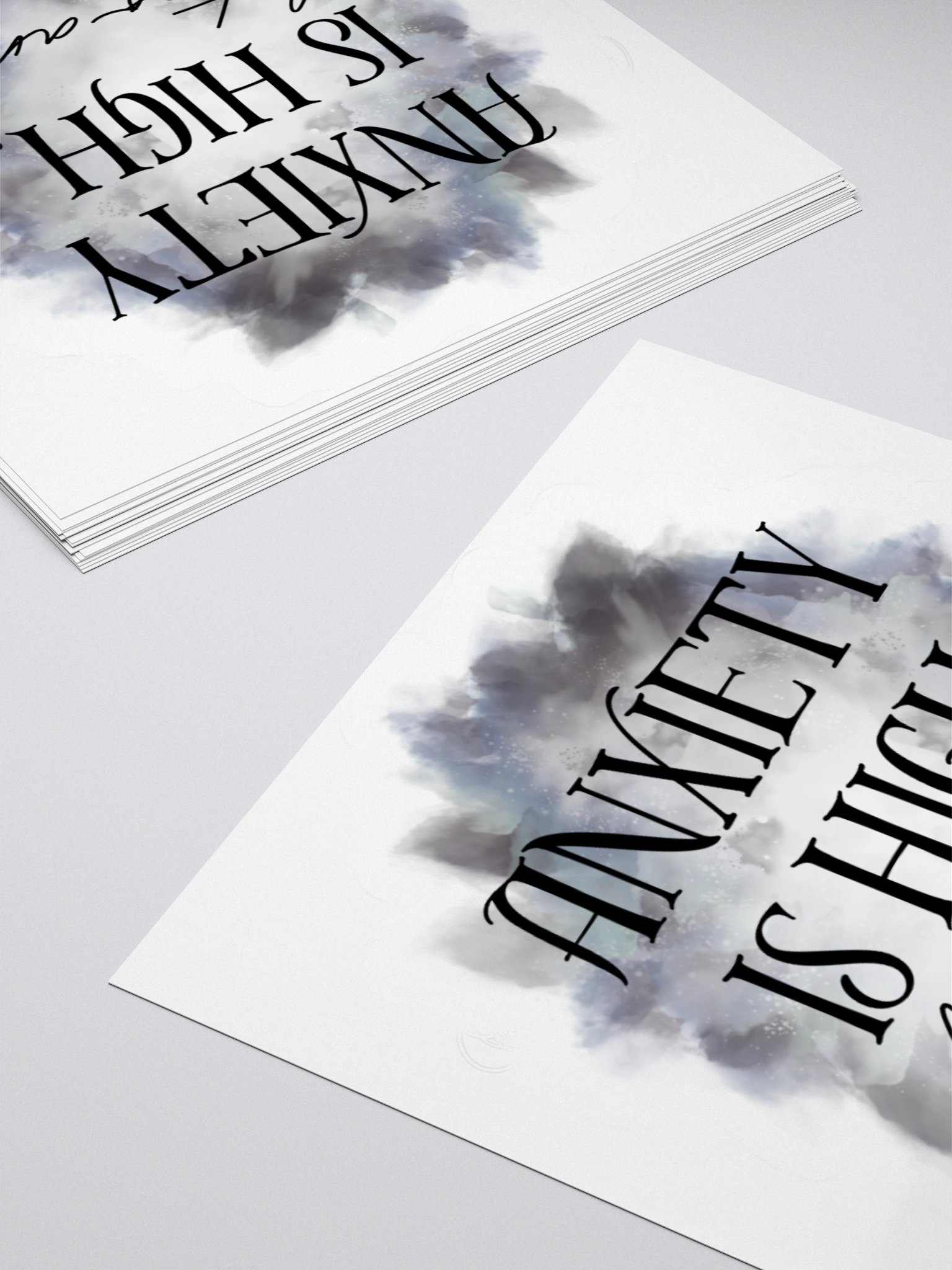 Anxiety is High Stickers product image (4)