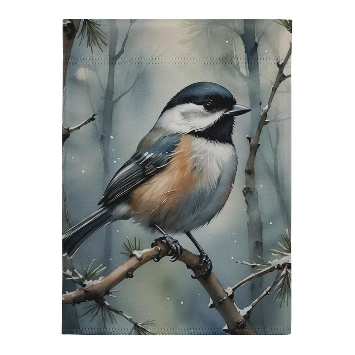 Black-Capped Chickadee Garden Flag product image (2)