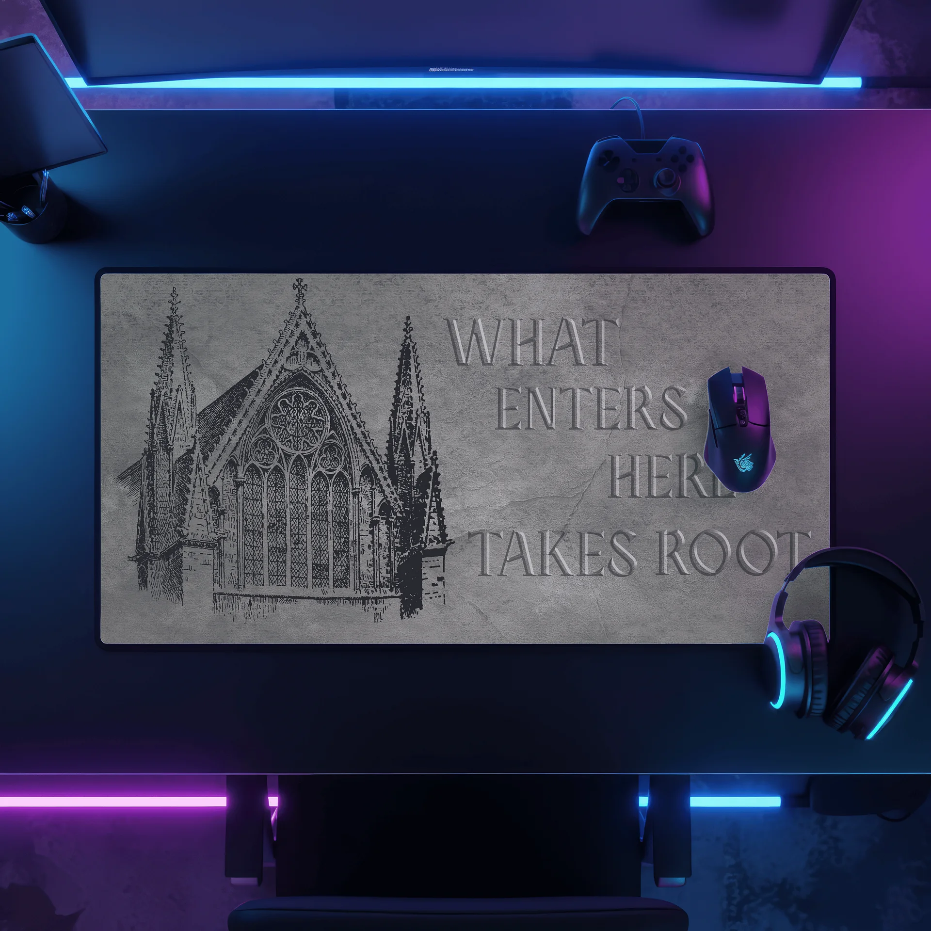 Cathedral Desk Mat product image (1)