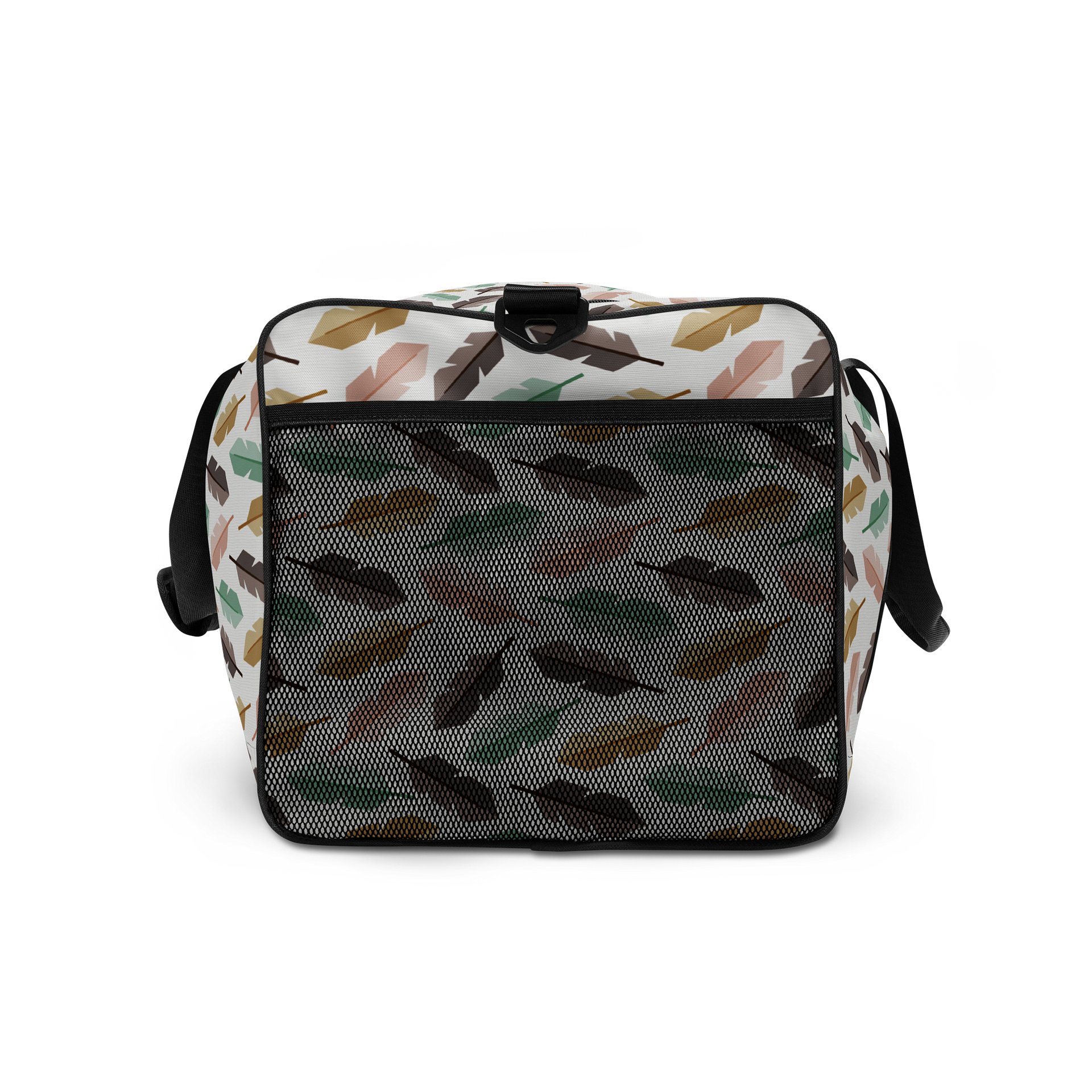 Mid-Century Modern Feathers Duffel Bag product image (7)
