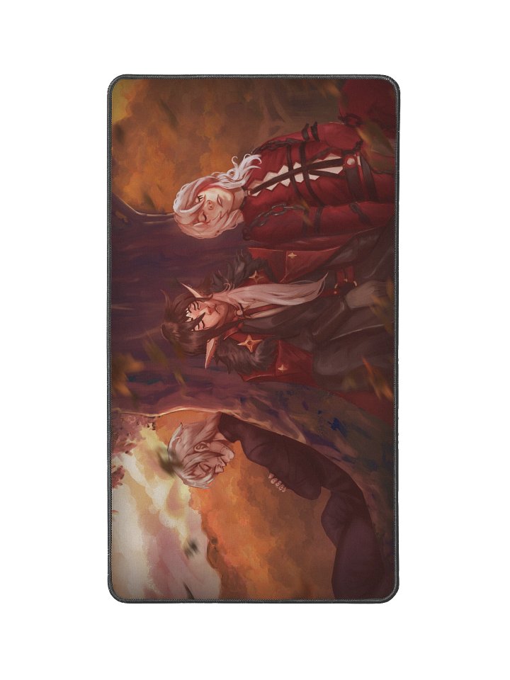 Sleeping in Fall - Mouse Pad product image (1)