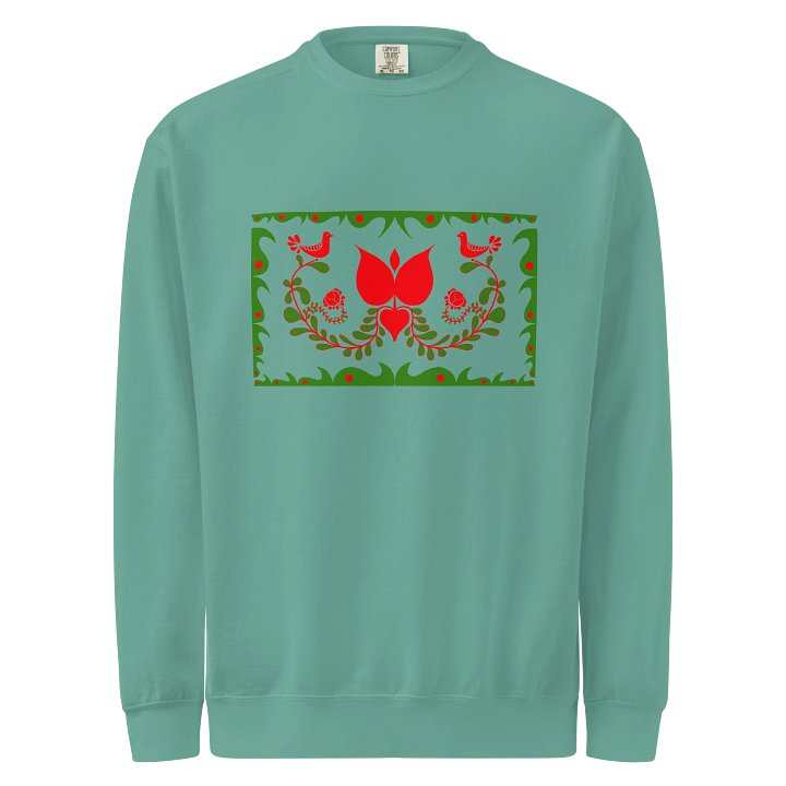 Hungarian Green Traditions Sweatshirt product image (1)