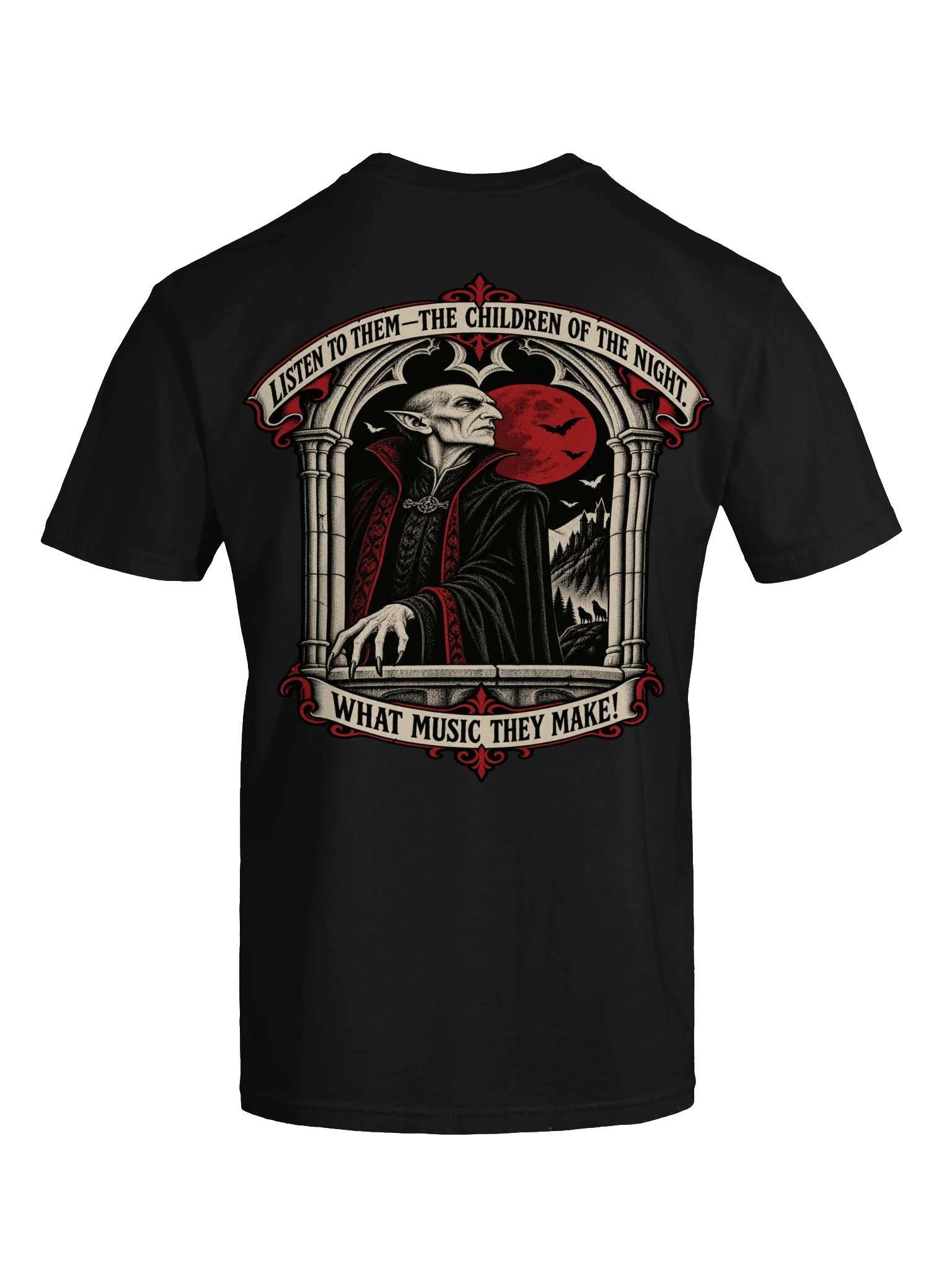 Count Dracula Vampire T-Shirt | Children of the Night product image (6)