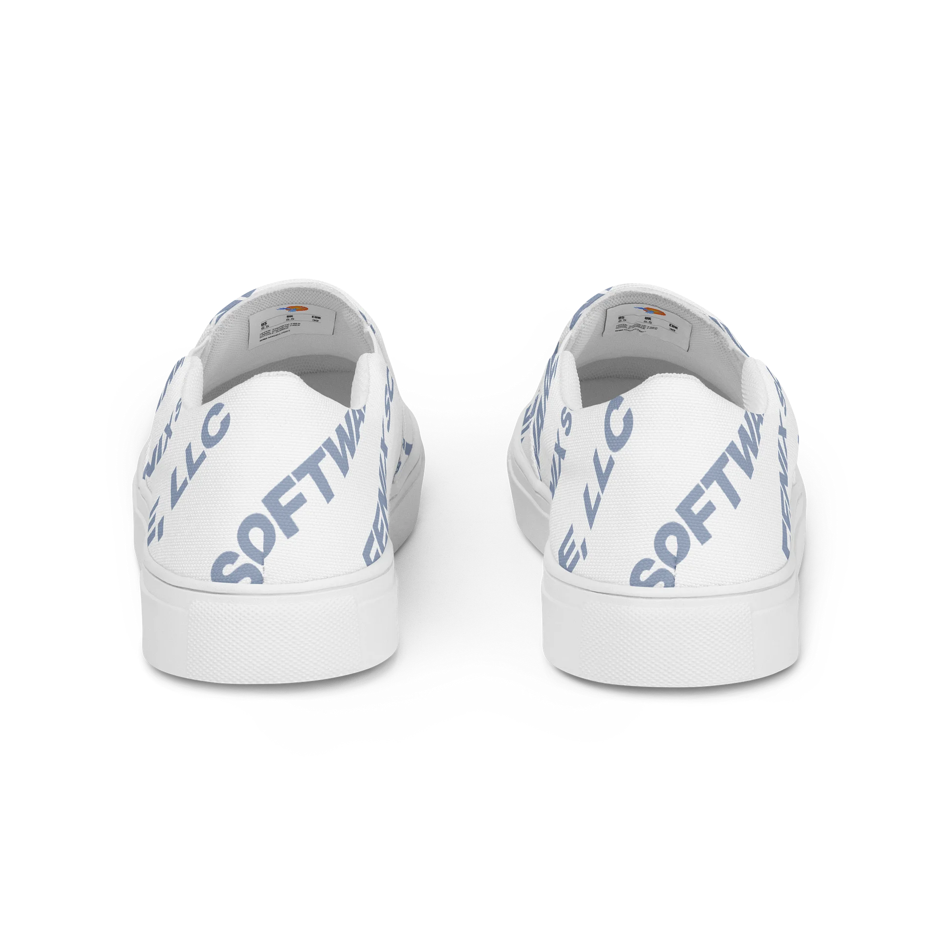Fenix Software Watermark Pattern Slip-On Canvas Shoes product image (4)