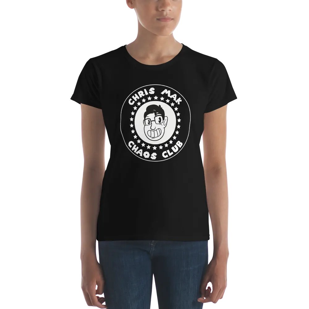 WOMEN'S FIT CHAOS CLUB SHIRT (DARK) product image (2)