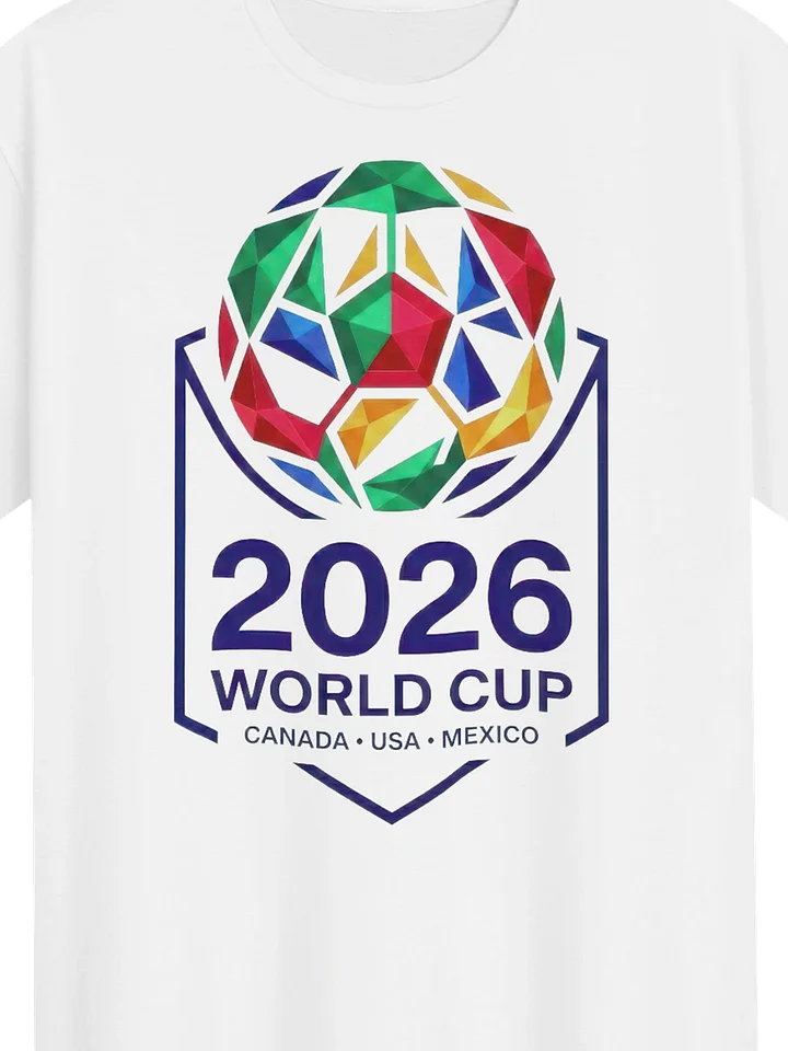 World Cup 2026 Soccer Ball Graphic Tee product image (2)