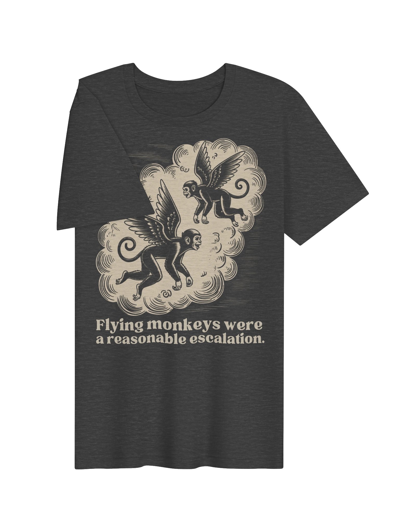 Funny Flying Monkeys Shirt, Retro Wizard of Oz Inspired Tee product image (4)