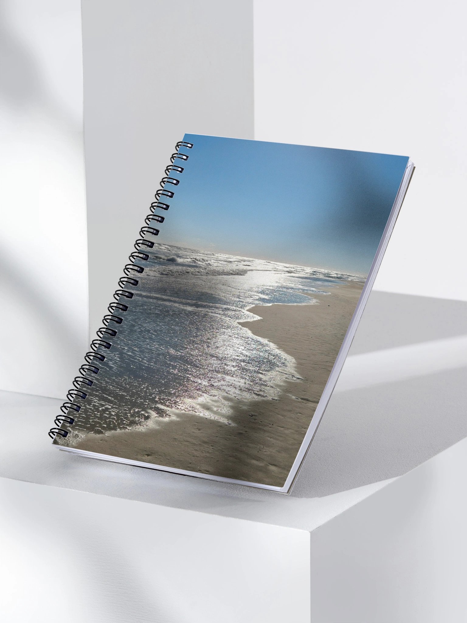Shimmering Waves Spiral Notebook product image (3)