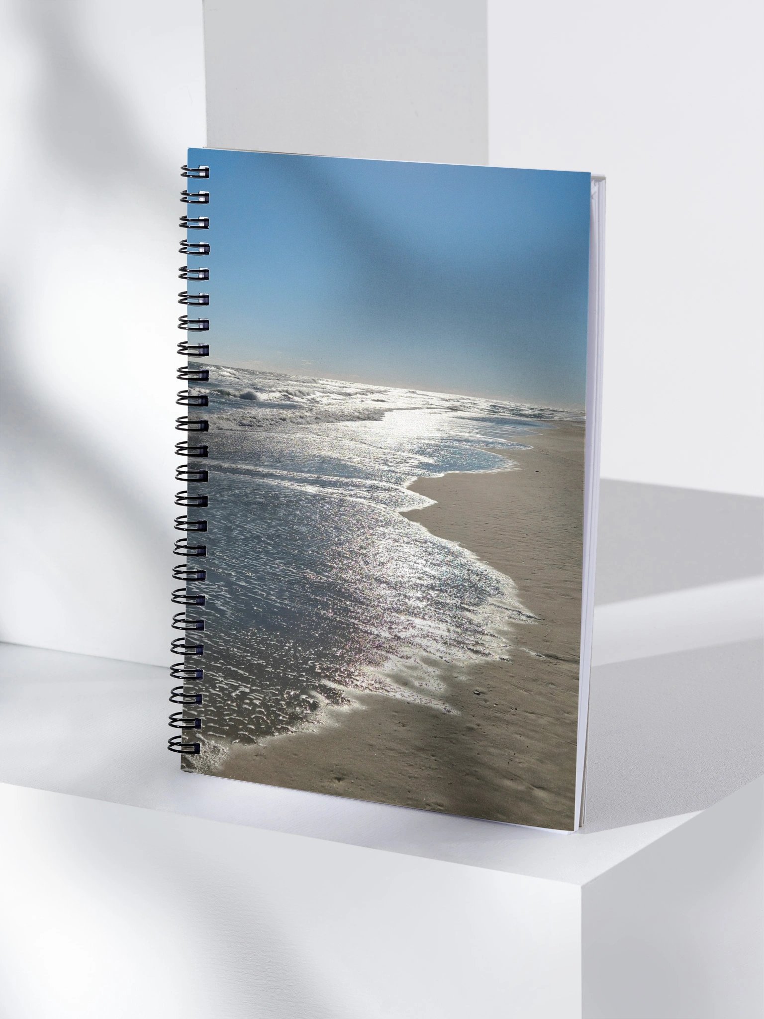 Shimmering Waves Spiral Notebook product image (4)