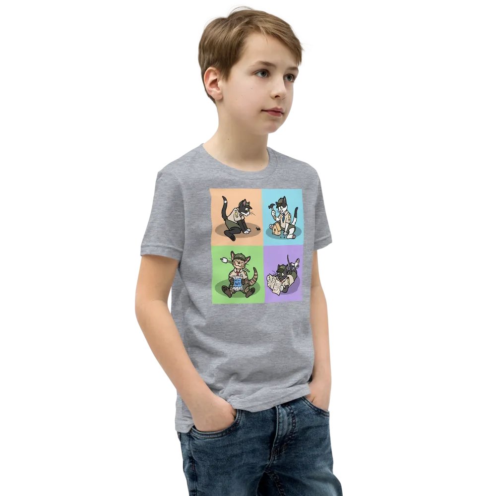 Goop Troop 4-Panel Kids Tee product image (46)