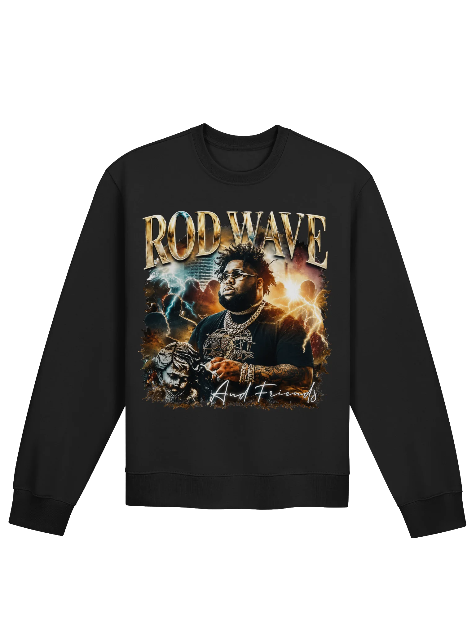RODWAVE & Friends Lightning Poster Sweatshirt product image (1)