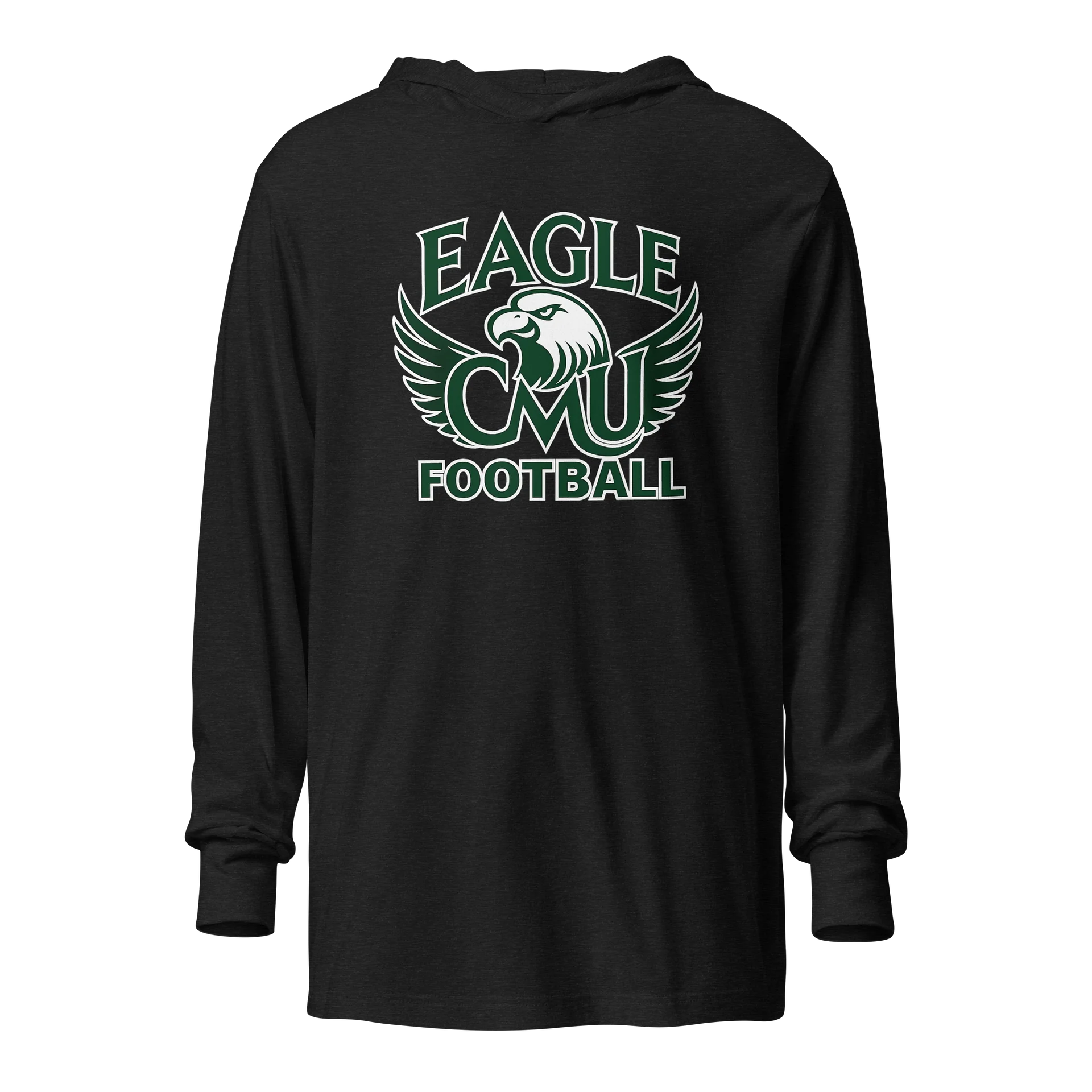 Eagle CMU Football Hooded Tee product image (1)