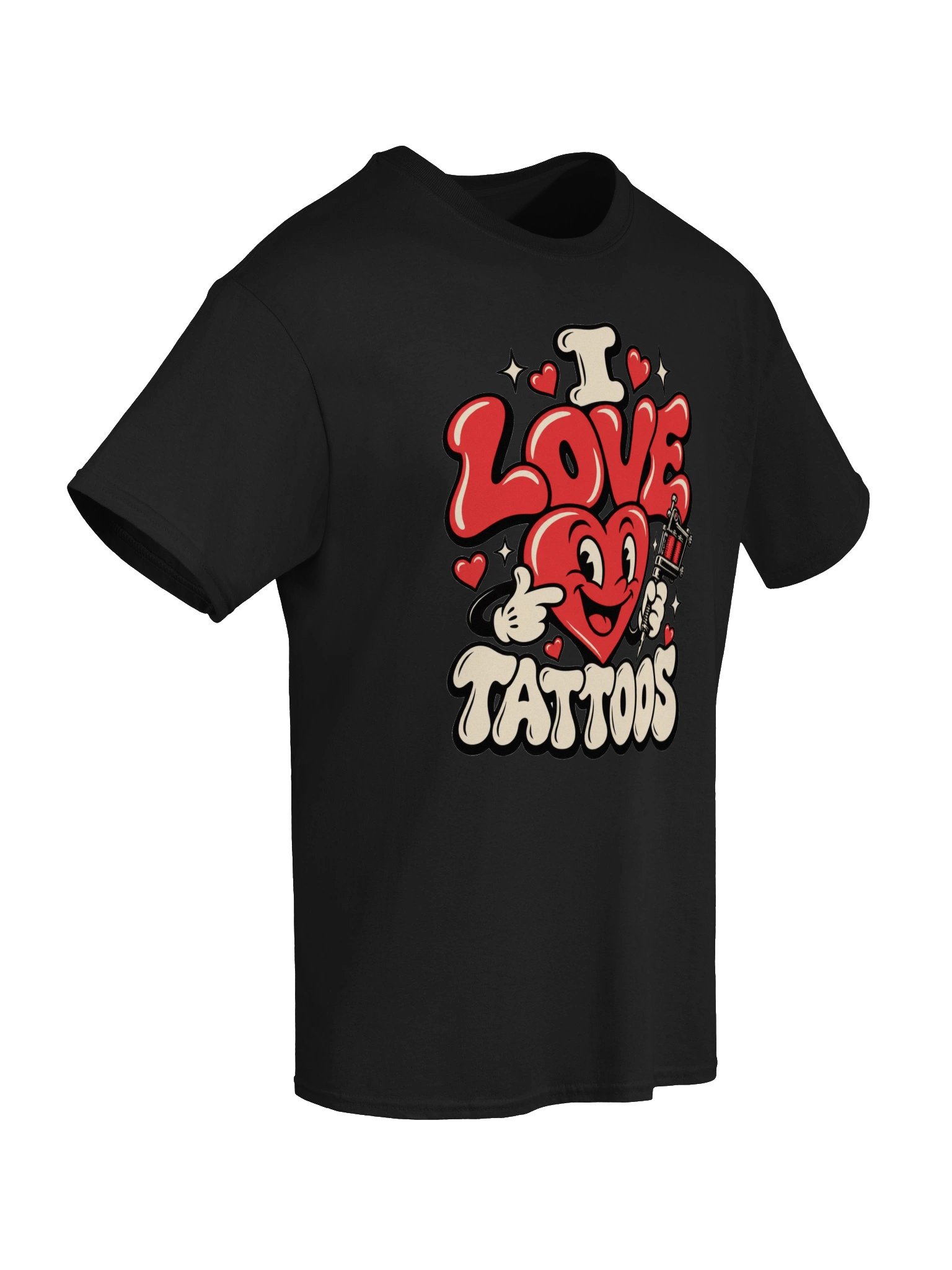 Heart Mascot Tee — I Love Tattoos product image (6)