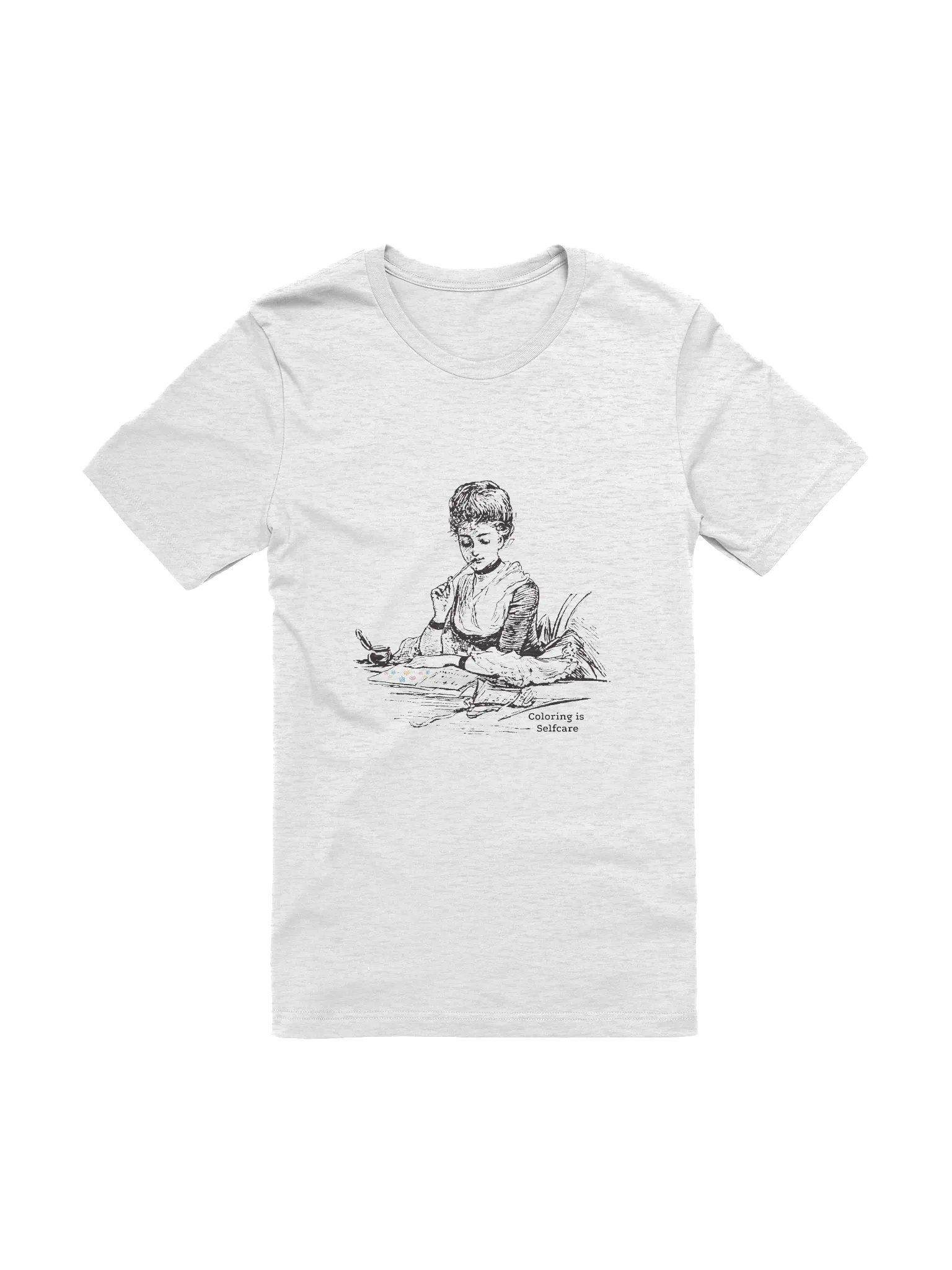 Coloring Selfcare Tshirt product image (1)