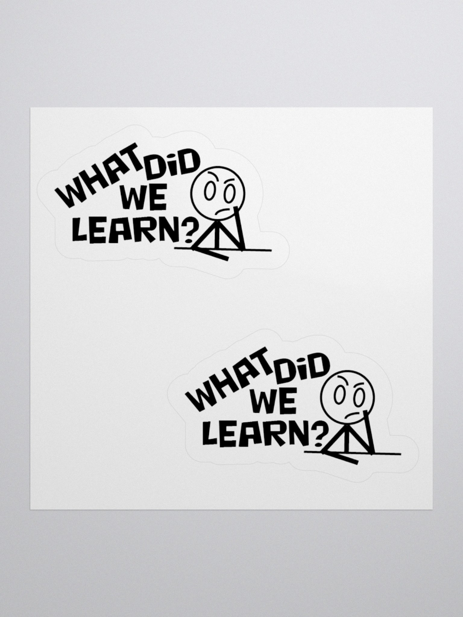 What did we learn stickers product image (1)