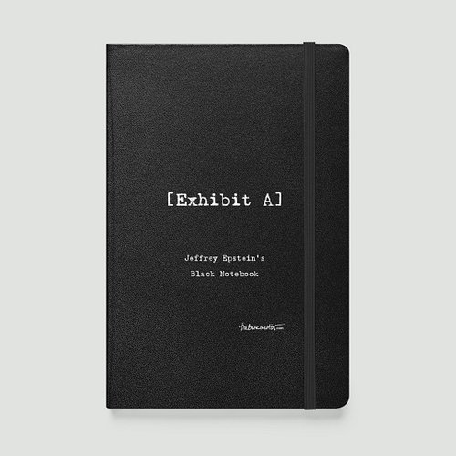 While we are still waiting for the Epstein files to be released, you can now get your own Jeffrey Epstein Black Notebook for ...
