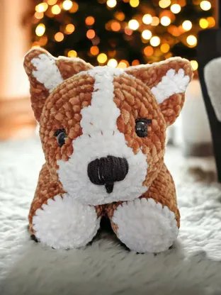 Süßes Hund Häkelmuster product image (1)