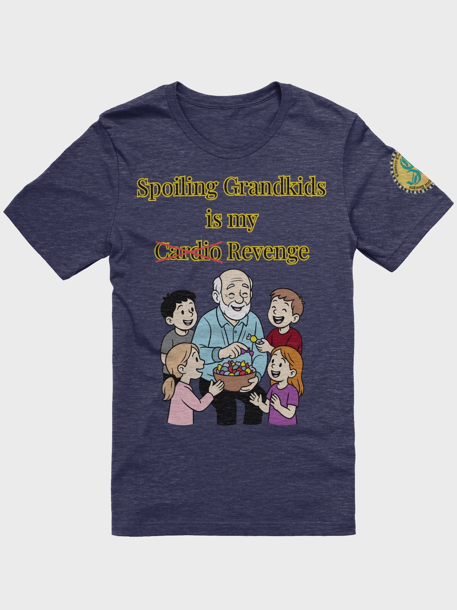 Spoiling Grandkids is my Cardio (Male) Bella+Canvas Supersoft T-Shirt Colors (2) product image (25)
