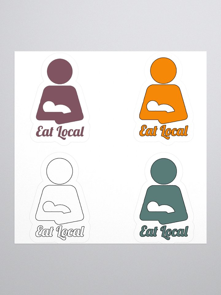 Eat Local MSBC Sticker Set product image (1)