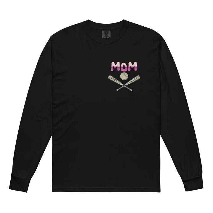Mom's Baseball Tribute Long Sleeve Shirt product image (2)