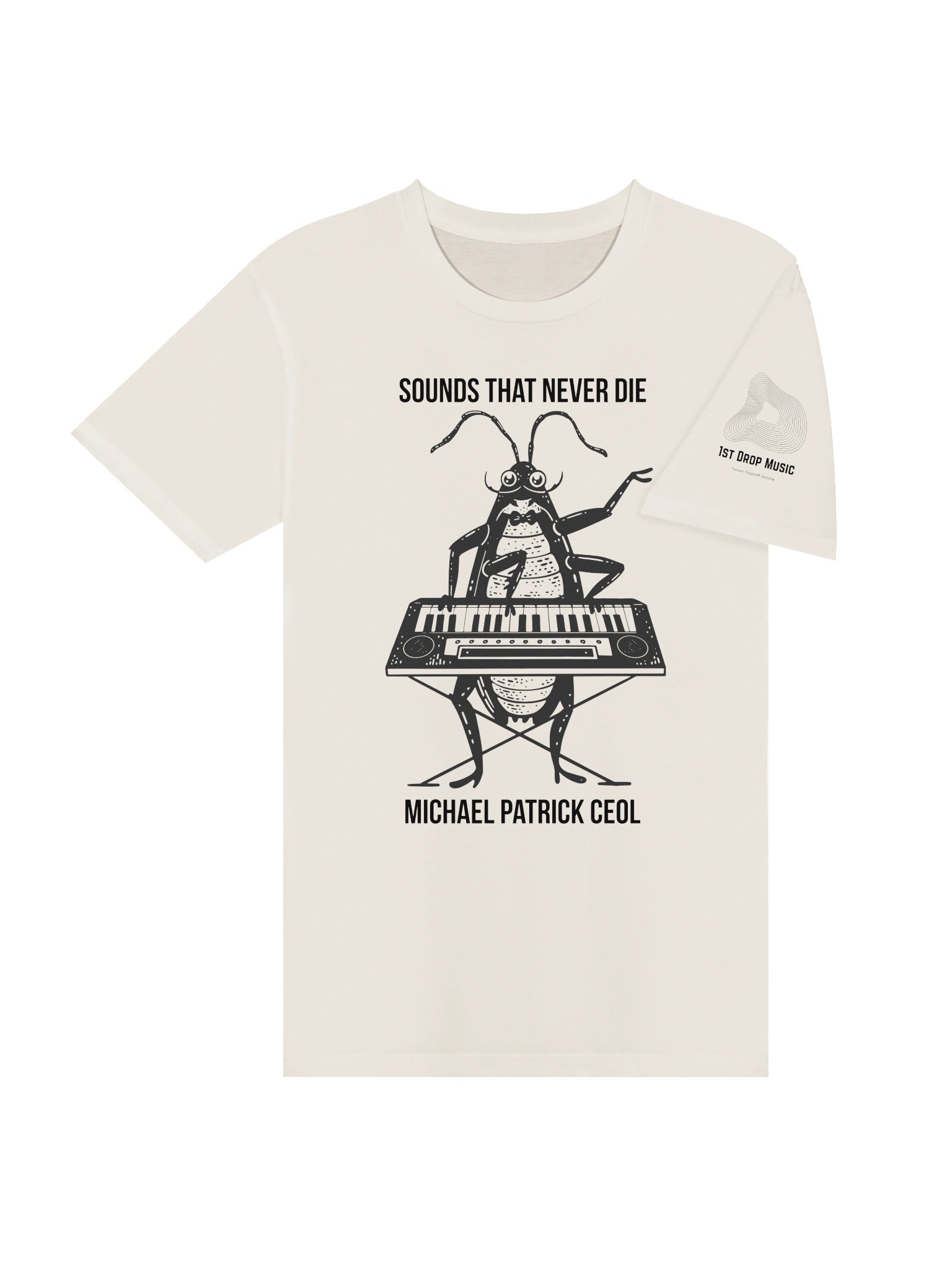 Michael Patrick Ceol - Sounds That Never Die Roach T-shirt product image (4)