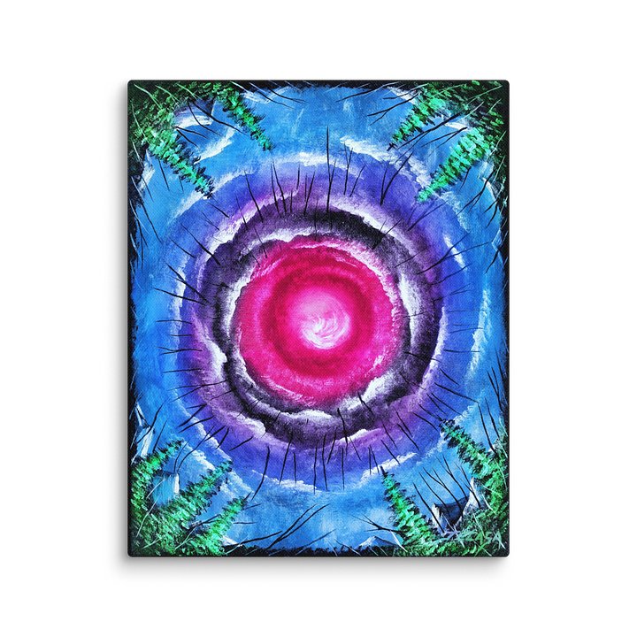 An Upside World (Variant 1) | Canvas Print | Wall Art Decoration | Abstract product image (1)