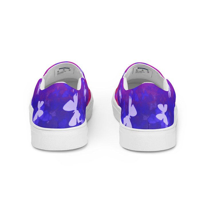 Butterfly night slip on canvas shoes product image (2)