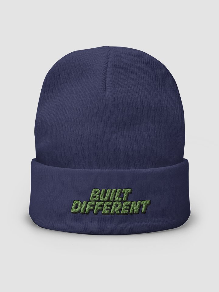 BUILT DIFFERENT BEANIE product image (2)