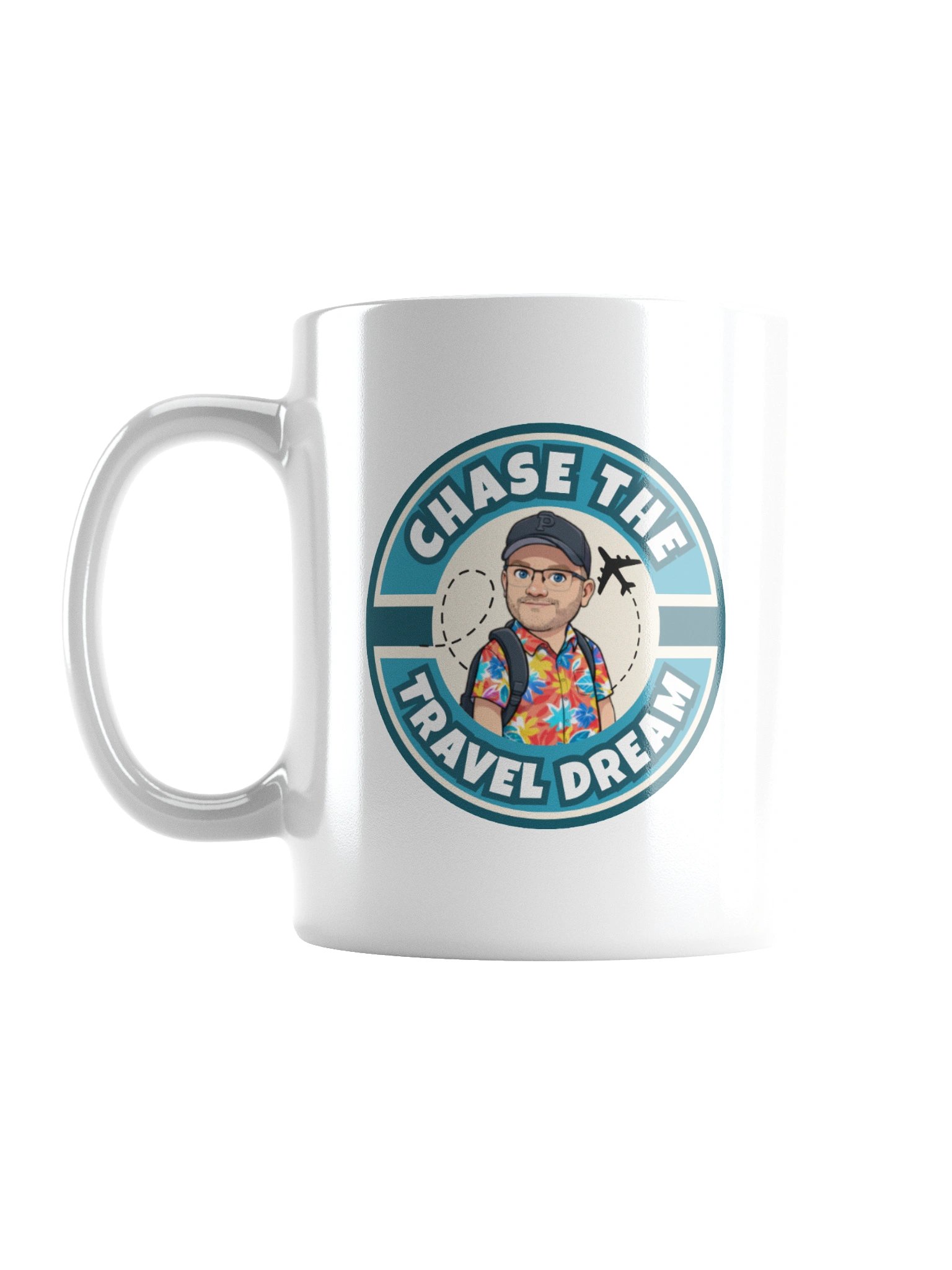 Chase The Travel Dream White Mug product image (1)